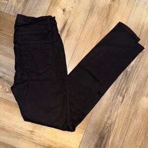 High Waisted Black Skinny Jeans